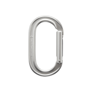 Black Diamond Oval Keylock Karabin - Symmetrisk Design