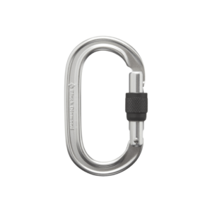 Black Diamond Oval Keylock Screwgate Karabin - Skruelås