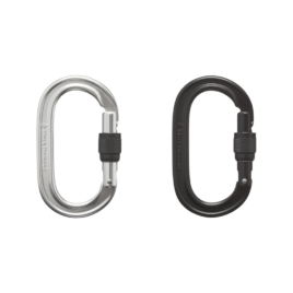 Oval Keylock Screwgate Biner – Black Diamond