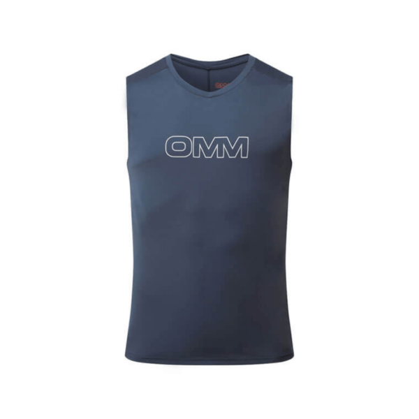 OMM Nitro Singlet Herre Ultralet Løbetop med UPF – Mørkeblå – T-shirts