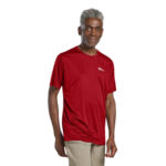 Jack Wolfskin Tech T Funktionel Herre T-shirt - Rød
