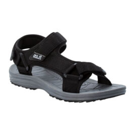 Vandresandaler herre - Jack Wolfskin Wave Breaker - Sort