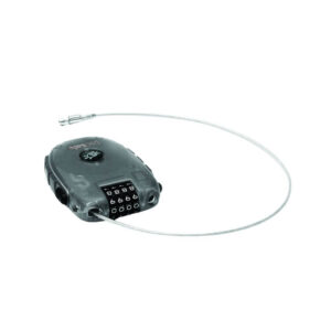 Pacsafe Retractasafe 250 Wirehængelås med Kodelås - 90 cm Udtræk