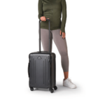 Gregory Quadro Pro Kabinekuffert 40-47L Udvidelig - Sort