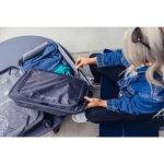Gregory Quadro Pro Kabinekuffert 40-47L Udvidelig - Sort
