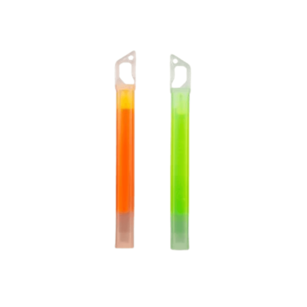 Lifesystems Glow Sticks Lysmarkører 2-pak – Orange/Grøn