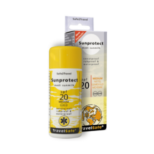 TravelSafe Sunprotect 20 Solcreme SPF 20 - 75 ml