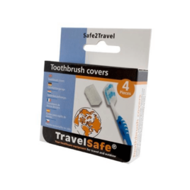 Tandbørstehoveder - TravelSafe Toothbrush covers - 4 stk
