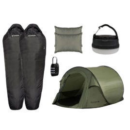 Festivalpakke - Pop-up telt - 1-2 personer