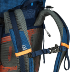 Highlander Vulkan Vandrerygsæk 45 Liter - Blå/Orange