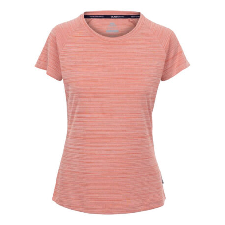 T-shirt til dame – Trespass Vickland TP75 – Lyserød