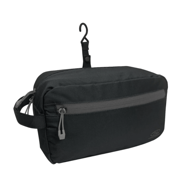 Highlander Sancho Toiletry Kit – Praktisk Toilettaske – Sort – Toilettasker