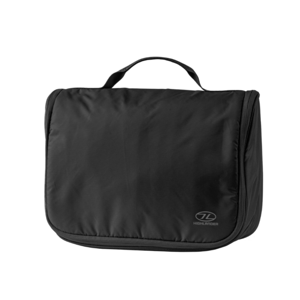 Highlander Jumbo Toiletry Kit – Rummelig Toilettaske – Sort – Toilettasker