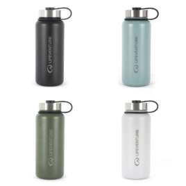 Termoflaske - LifeVenture Stainless Steel Vacuum - 1 liter