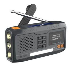 Aquipe Nødradio DAB+/FM 4800 mAh - Håndsving & Solcelle