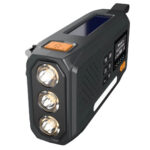Aquipe Nødradio DAB+/FM 4800 mAh - Håndsving & Solcelle