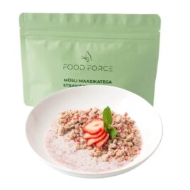Granola muesli med jordbær - Food Force