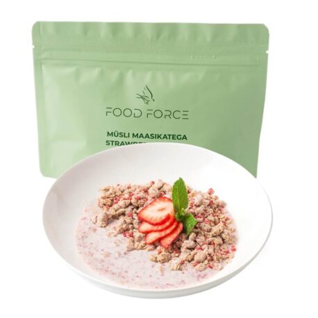 Granola muesli med jordbær - Food Force