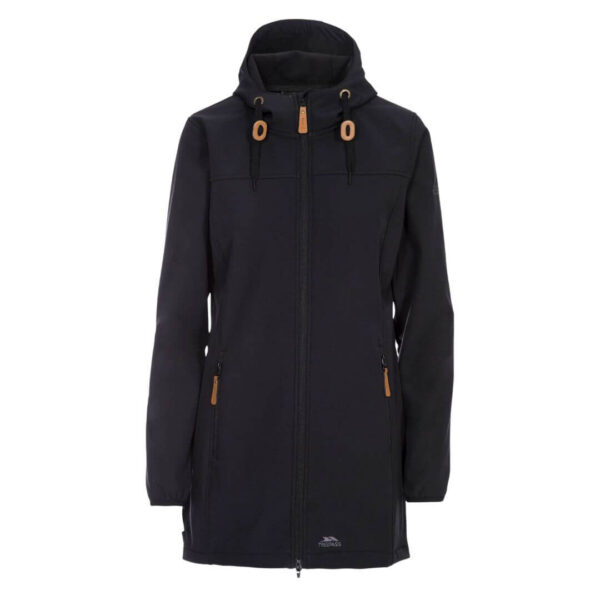 Trespass Kristy Softshell Jakke Dame – Vandtæt 8000mm – Sort – Jakker