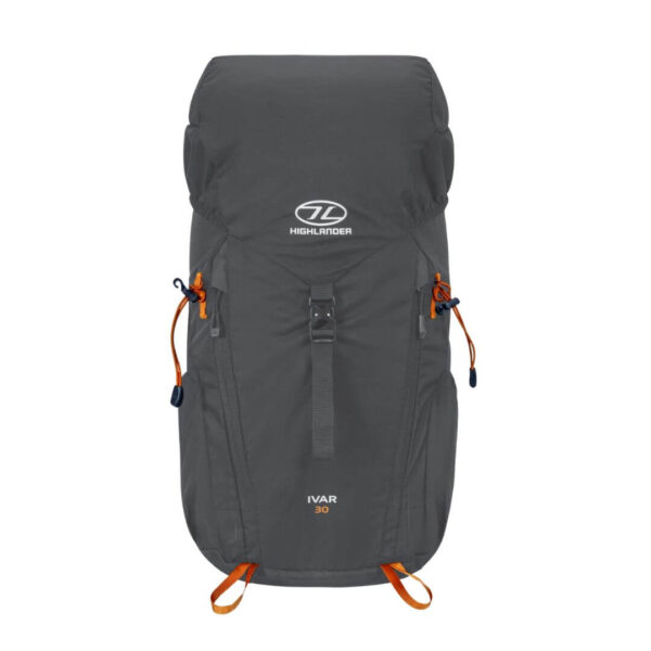 Highlander Ivar Daypack 30 liter – Let Vandrerygsæk med Regnslag – Rygsække