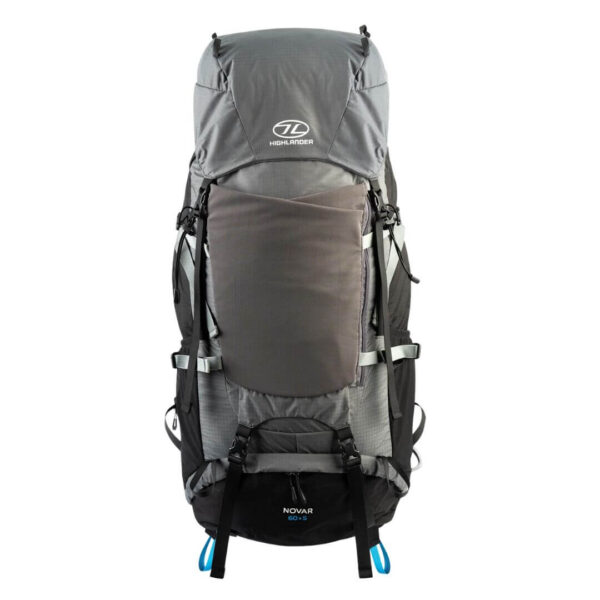 Highlander Novar Backpacking Rygsæk 60+5 Liter – Med Regnslag – Rygsække