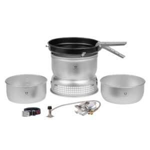 Trangia 25-3 UL Stormkøkken m. Gasbrænder - Nonstick - 3-4 pers.