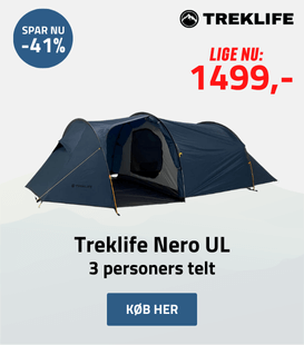 Telt – Treklife Nero UL – 3 personer