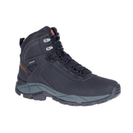 Vandrestøvler til herre - Merrell Vego mid-cut - Læder - Sort