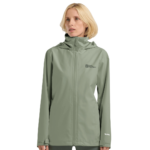 Jack Wolfskin Trailtime 2L JKT Dame Skaljakke - Grøn