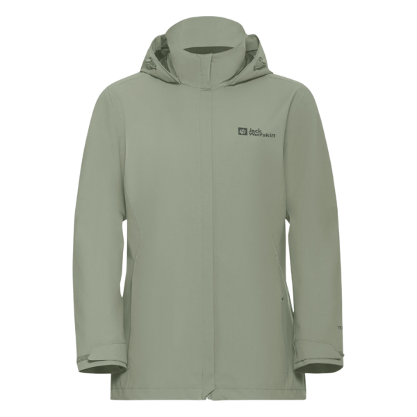 Jack Wolfskin Trailtime 2L JKT Dame Skaljakke – Grøn – Jakker