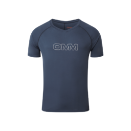 T-shirt til herre - OMM Nitro Tee S/S - Ultra letvægtig - Mørkeblå