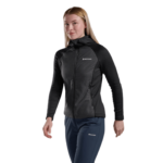 Montane Sirocco Lite Hoodie Dame - Vindtæt Letvægtstrøje - Sort