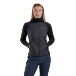 Montane Sirocco Lite Hoodie Dame - Vindtæt Letvægtstrøje - Sort