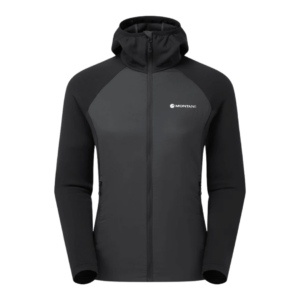 Montane Sirocco Lite Hoodie Dame - Vindtæt Letvægtstrøje - Sort