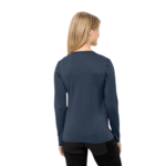 Jack Wolfskin Sky Thermal LS Dame Trøje - Mørkeblå