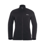 Jack Wolfskin Taunus FZ Fleecejakke Dame - Sort