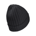 Jack Wolfskin Rib Knit Beanie Fleeceforet Hue - Sort