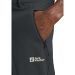 Jack Wolfskin Pico Trail Pants Vindafvisende Vandrebukser - Grå