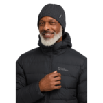 Jack Wolfskin Rib Knit Beanie Fleeceforet Hue - Sort