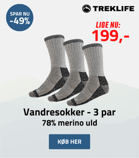 Vandresokker - 3 pak tilbud
