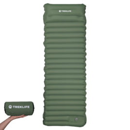 Liggeunderlag – Treklife CloudPad Insulated – Indbygget fodpumpe