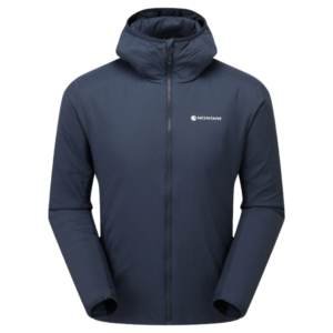 Montane Sirocco Hoodie Isoleringsjakke Herre - Mørkeblå