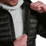 Montane Anti Freeze Hooded Dunjakke Herre - Sort