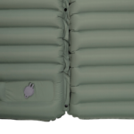 Treklife Insulated CloudPad Liggeunderlag med Fodpumpe - Grøn