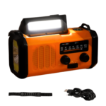 Aquipe Nødradio FM/AM med 10.000 mAh Powerbank