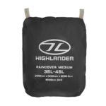 Highlander Duck's Bag Regnslag til Rygsæk (30-45L) - Sort