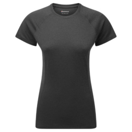 T-shirt dame - Montane F Dart T Shirt - Sort
