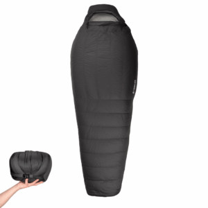 Treklife Goose Down 600 UL Dunsovepose 850 cuin - Sort