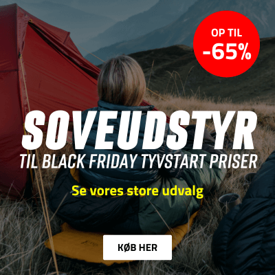 Soveudstyr til Black Friday tyvstart priser