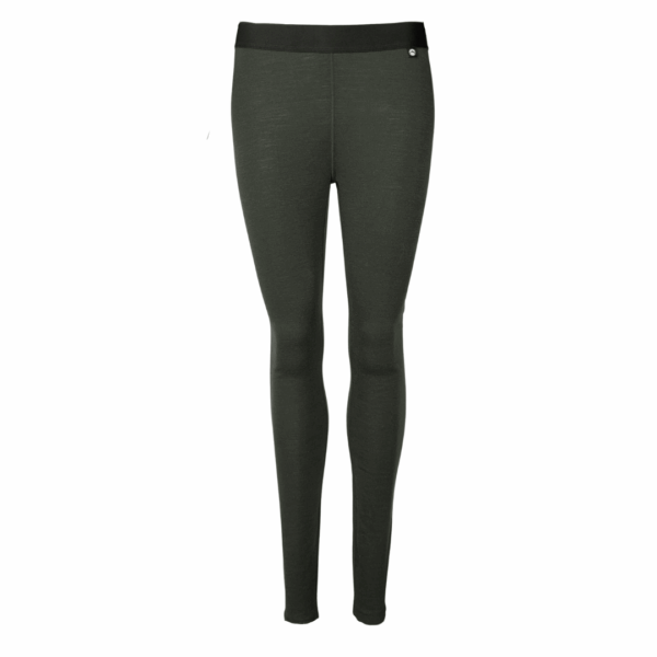 Treklife Merino Uldunderbukser Dame - Grøn